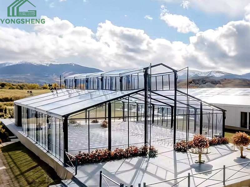 Large Antique Glass Greenhouse For Sale